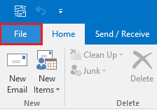 Outlook Selec File