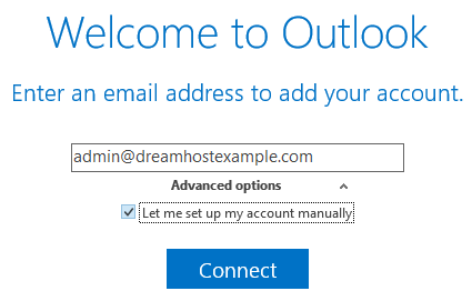 Welcome to outlook